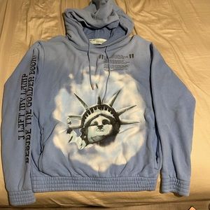 Off White Liberty Pull Over